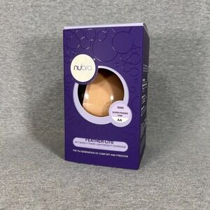 NuBra Adhesive Super Padded Bra FAIR AA Molded Pads Backless Strapless Wedding‎